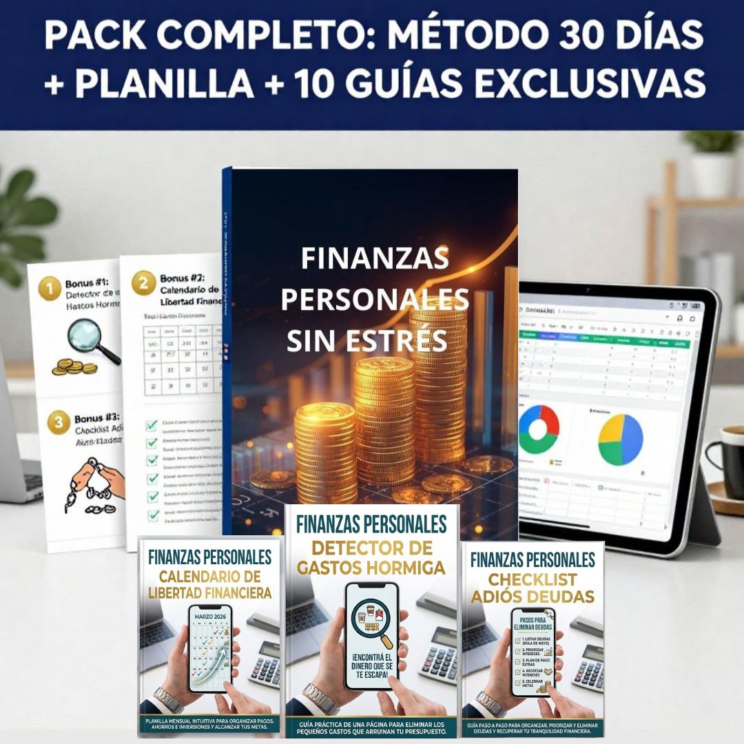 Dejá de llegar justo a fin de mes y recuperá el control de tu plata en 30 días